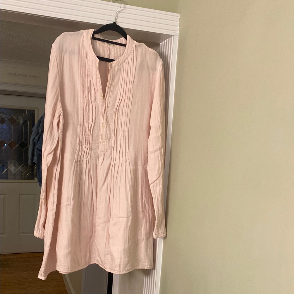 Free People X Cp Shades Yoko Tunic, Light Pink, Size M, Nwot